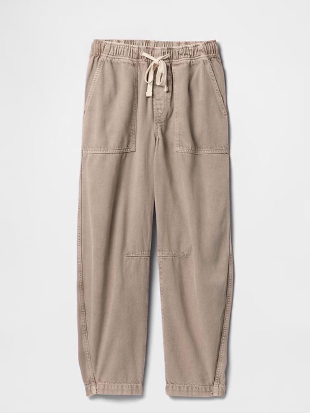 Gap Mid-Rise SuperSoft Pull-On
Barrel Jeans - Medium Long - Picture 3 of 5